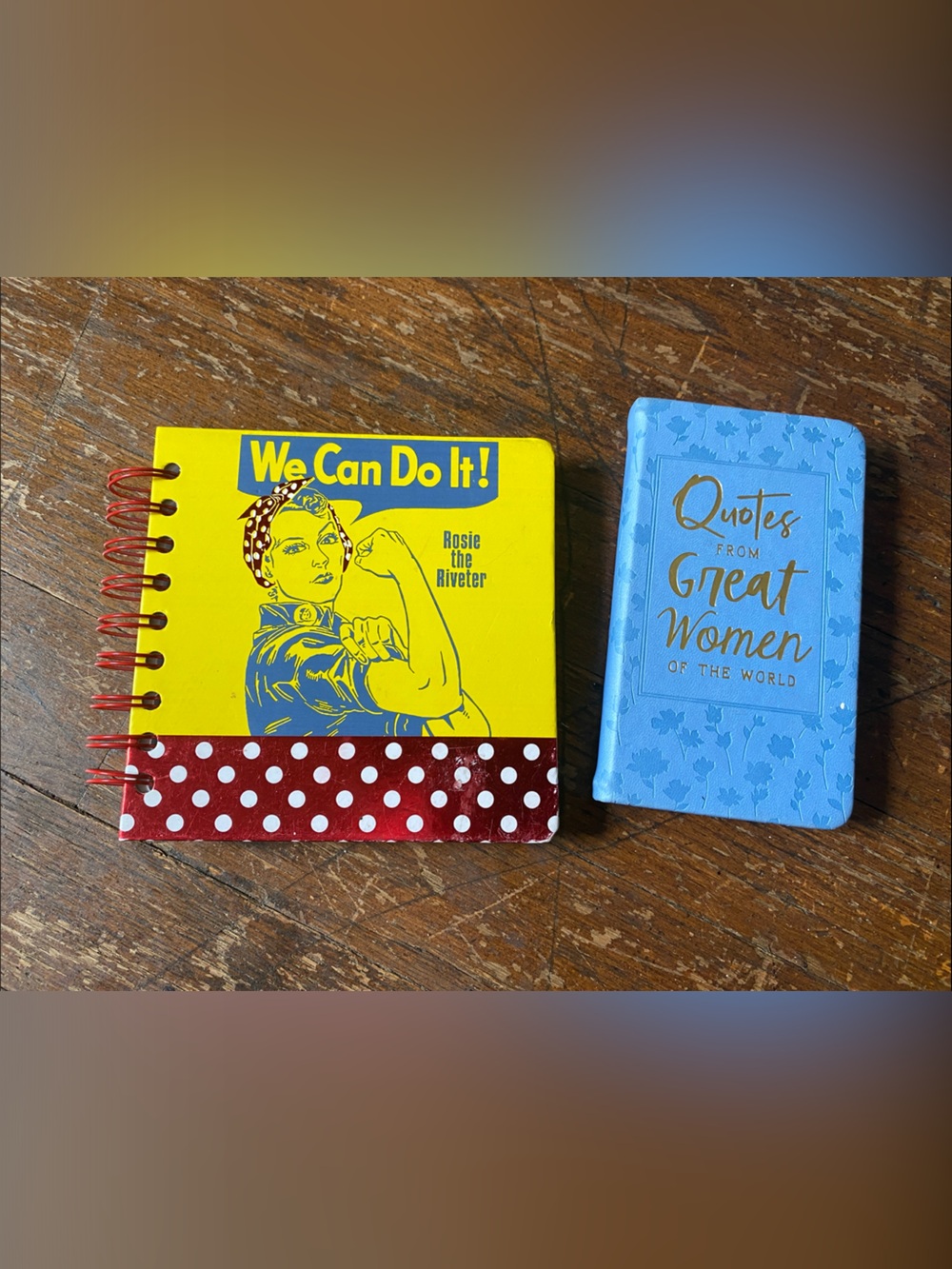 Set of 2 Small Notebooks/Journals